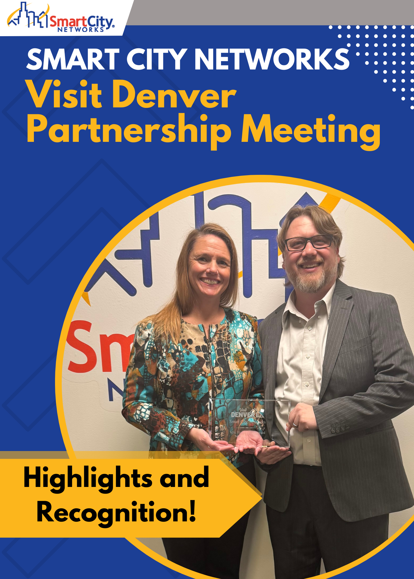 Smart City Networks Recognized at the 116th Annual Visit Denver Partnership Meeting